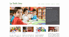 Desktop Screenshot of lepetitcare.com